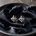 Silver Kite Stud Earrings